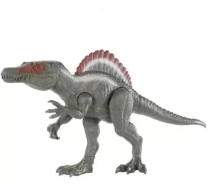pelea entre Spinosaurus y el dinosaurio Rudy