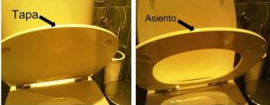 diferencia entre tapas de wc y asientos