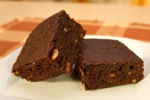 brownies con harina de hot cakes en Colombia