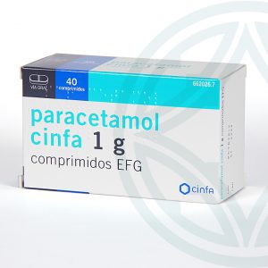 paracetamol 1g de la marca Cinfa